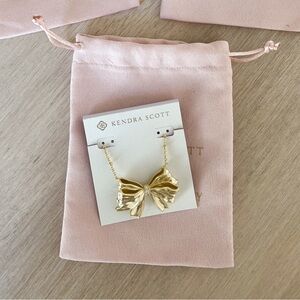 Kendra Scott x LoveShackFancy Bow Necklace